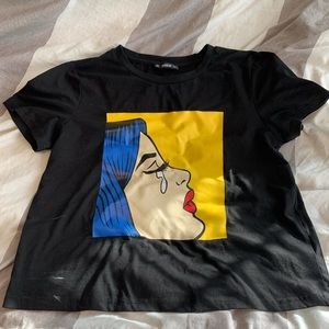 SHEIN Pop Art Tee
